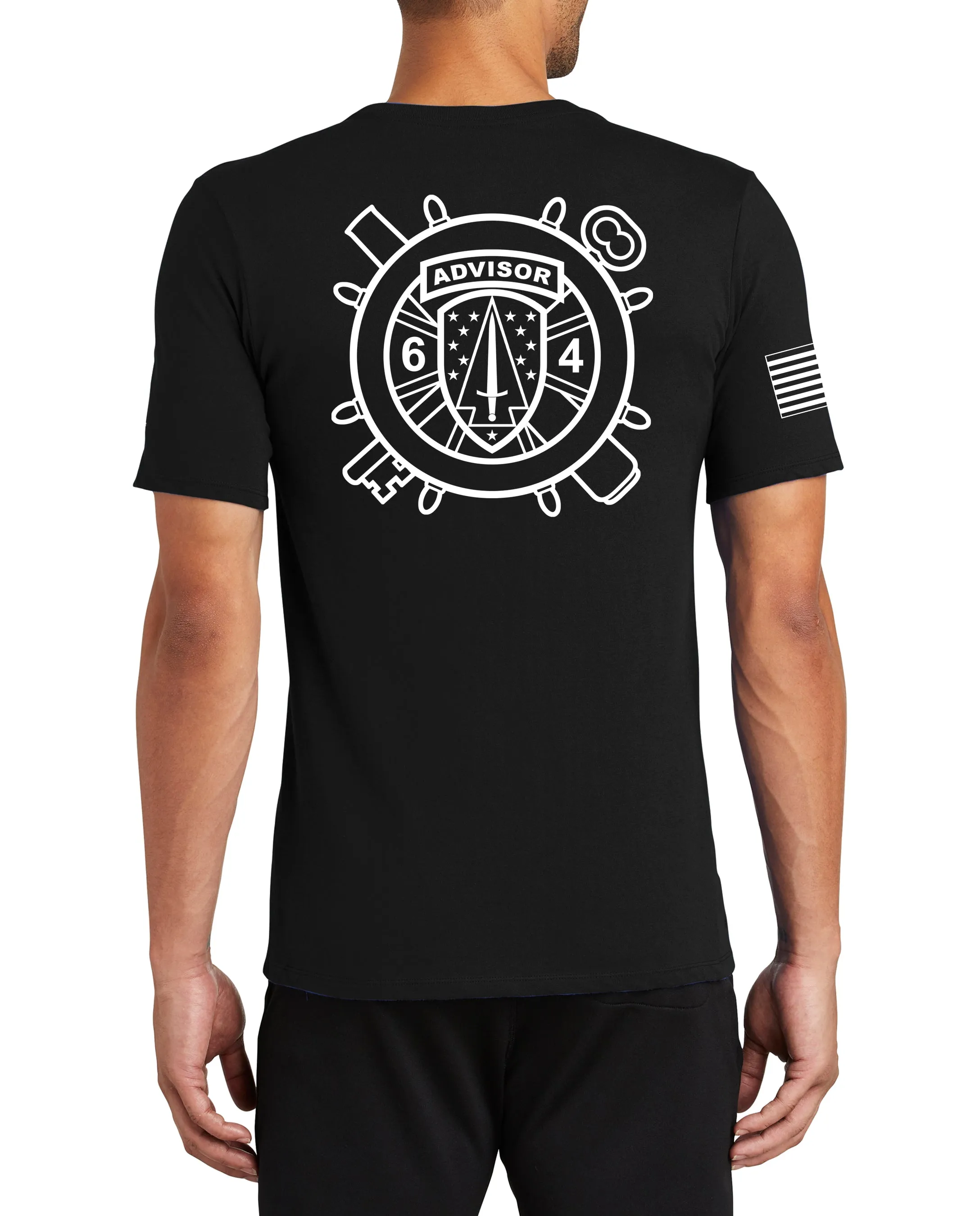 6 4th Unisex Performance Short Sleeve PT Shirt (Feels like Cotton). This shirt IS approved for PT.