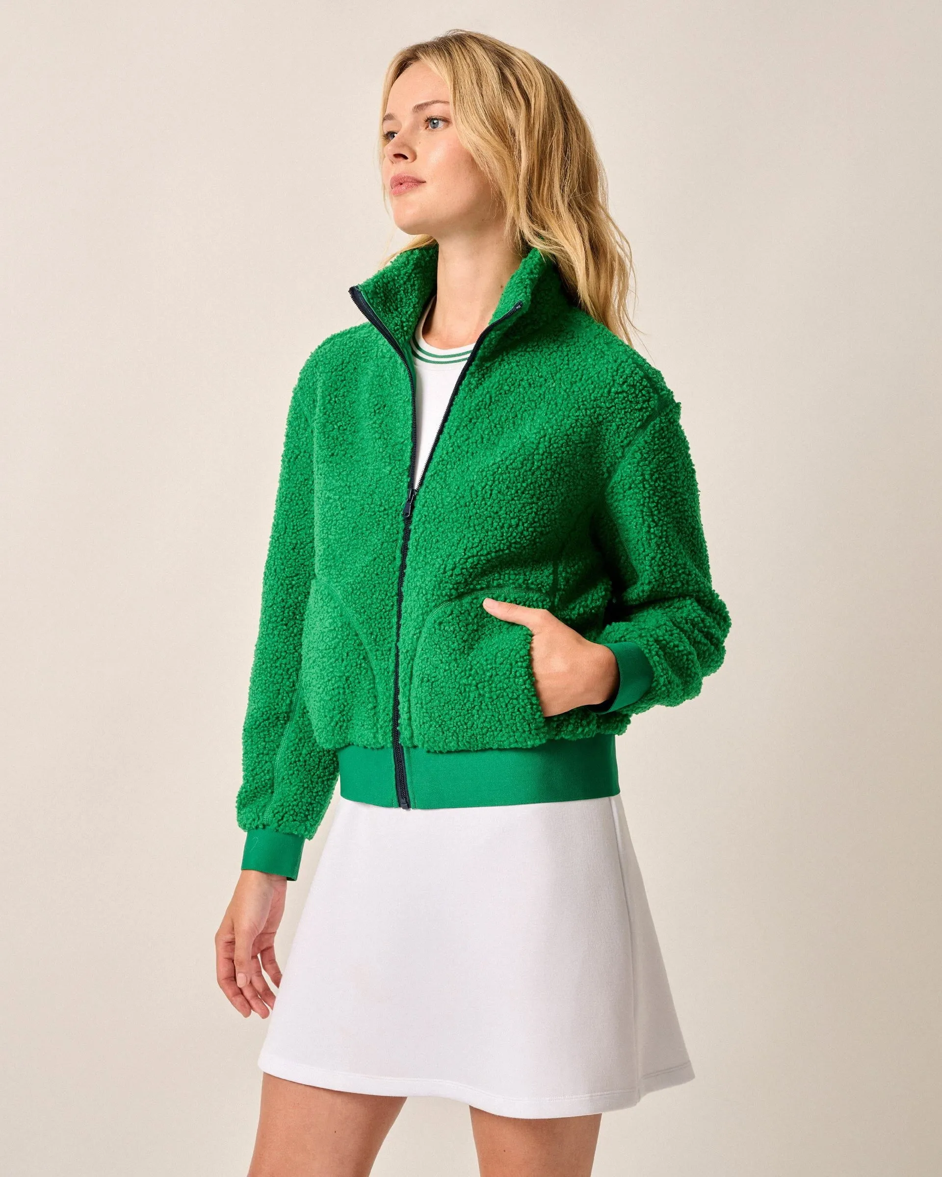 Alexa Fleece Zip-Up Jacket