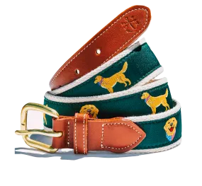 All American Retriever Ribbon Belt