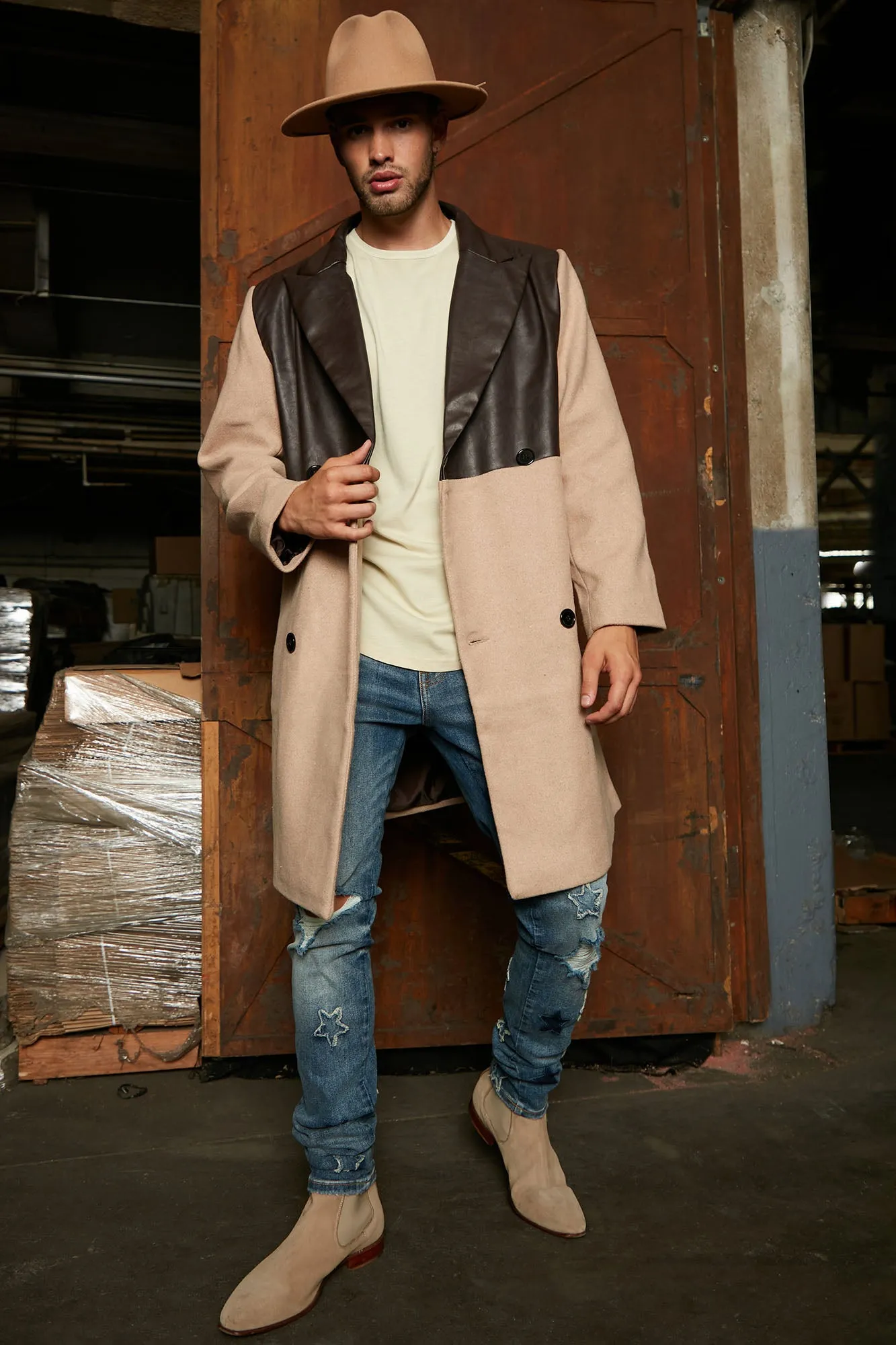 Apollo Overcoat - Tan