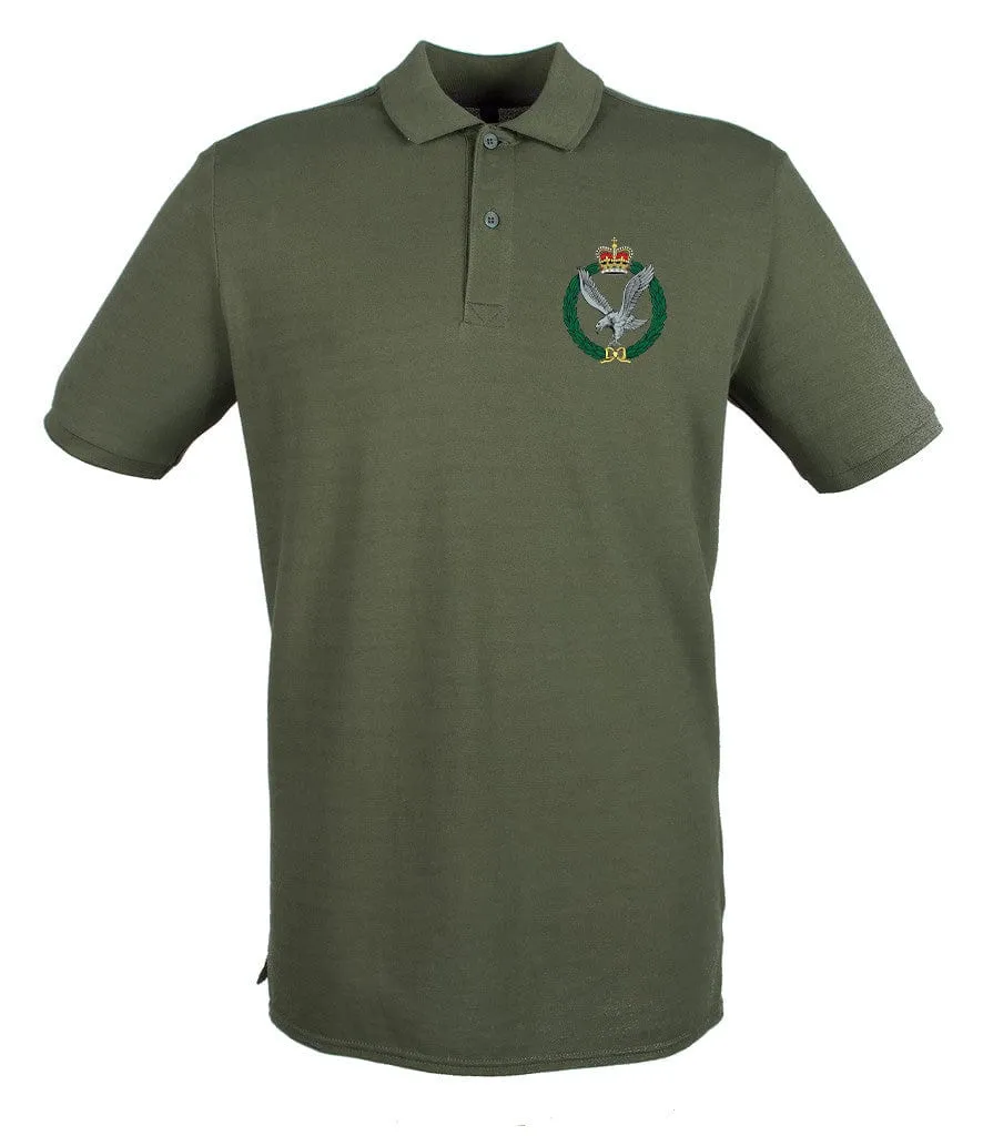 Army Air Corps Embroidered Pique Polo Shirt