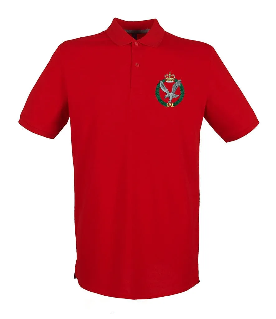 Army Air Corps Embroidered Pique Polo Shirt