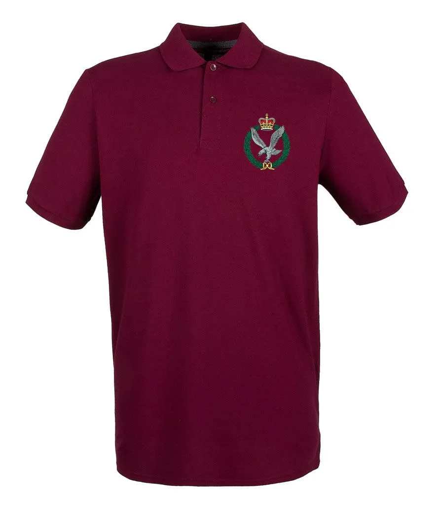 Army Air Corps Embroidered Pique Polo Shirt