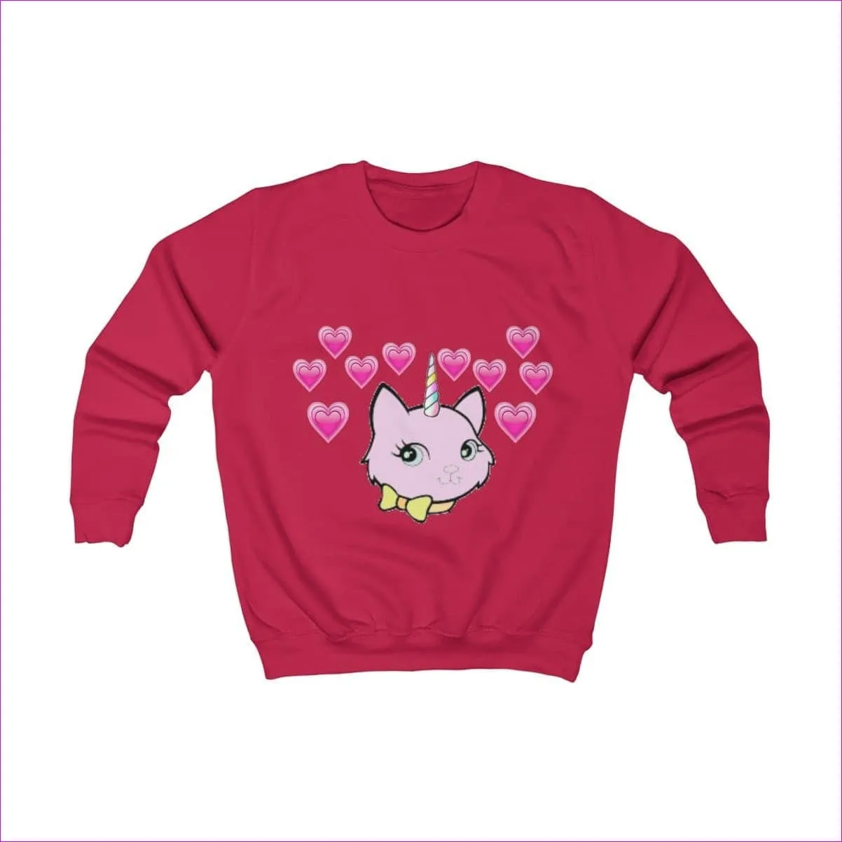 Bec & Friends Uni-Kitten Kids Sweatshirt