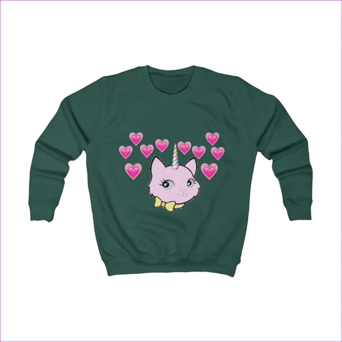 Bec & Friends Uni-Kitten Kids Sweatshirt