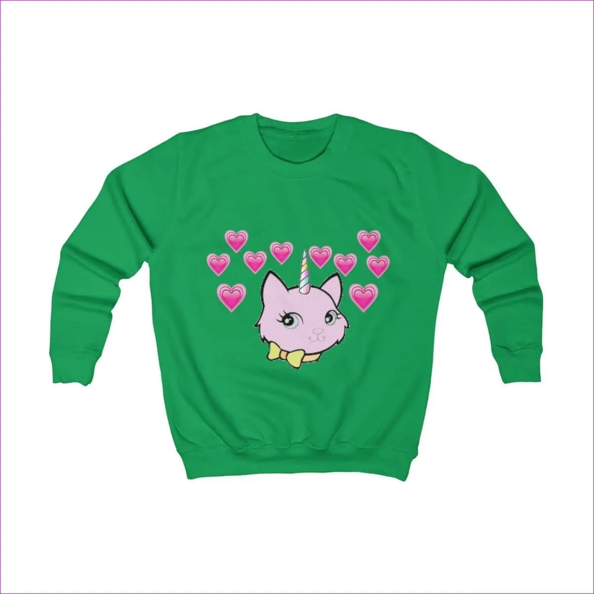 Bec & Friends Uni-Kitten Kids Sweatshirt