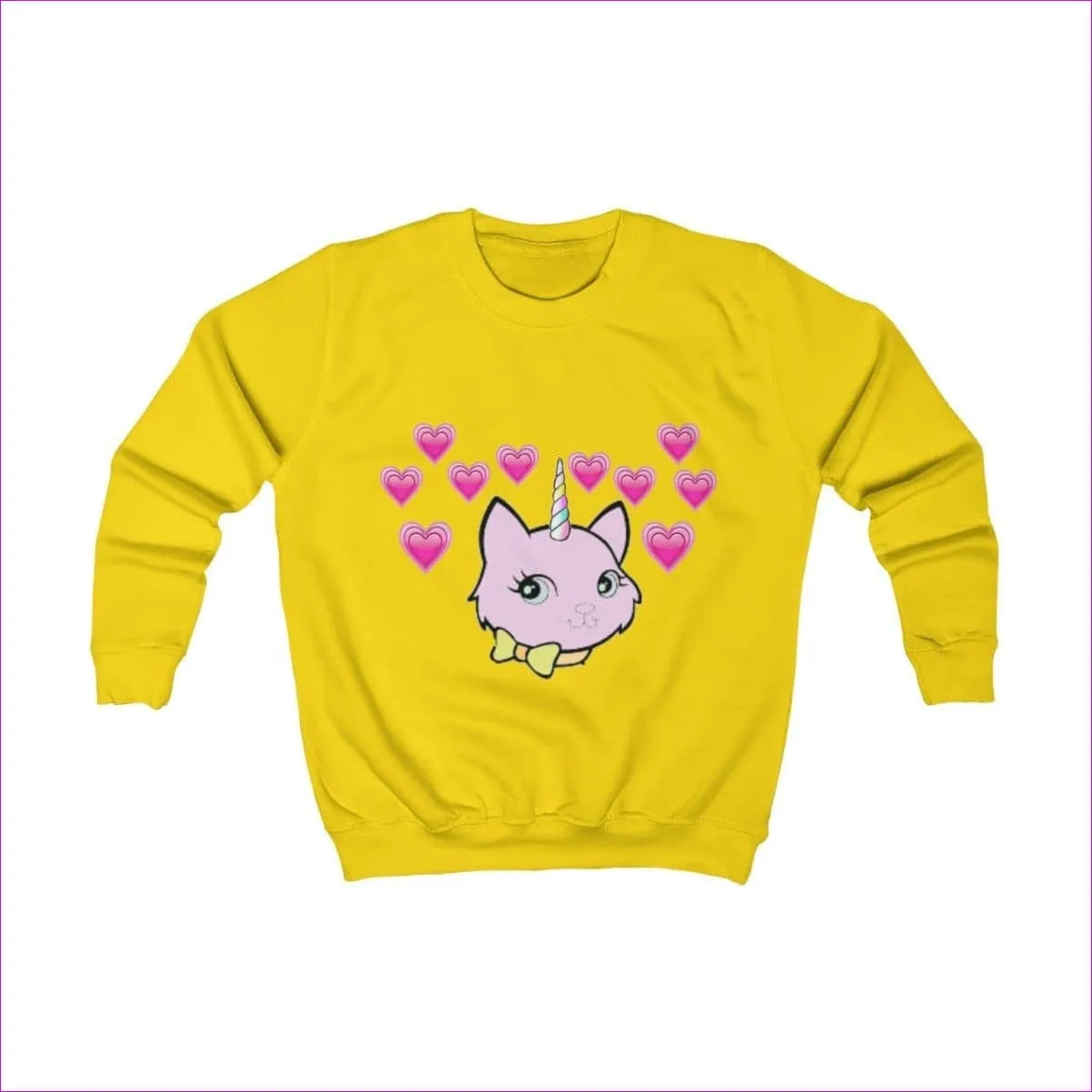 Bec & Friends Uni-Kitten Kids Sweatshirt