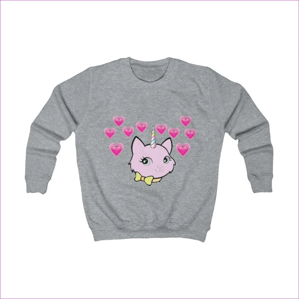 Bec & Friends Uni-Kitten Kids Sweatshirt