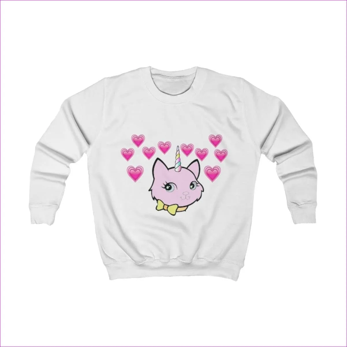 Bec & Friends Uni-Kitten Kids Sweatshirt