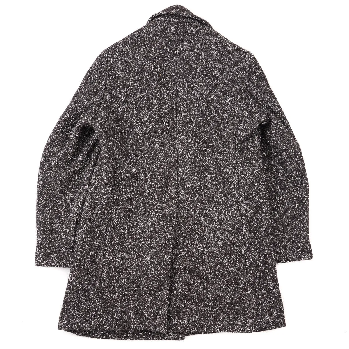 Borrelli Donegal Tweed Wool-Cotton Overcoat