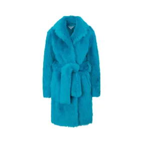 Bottega Veneta Shearling Long-Sleeved Coat