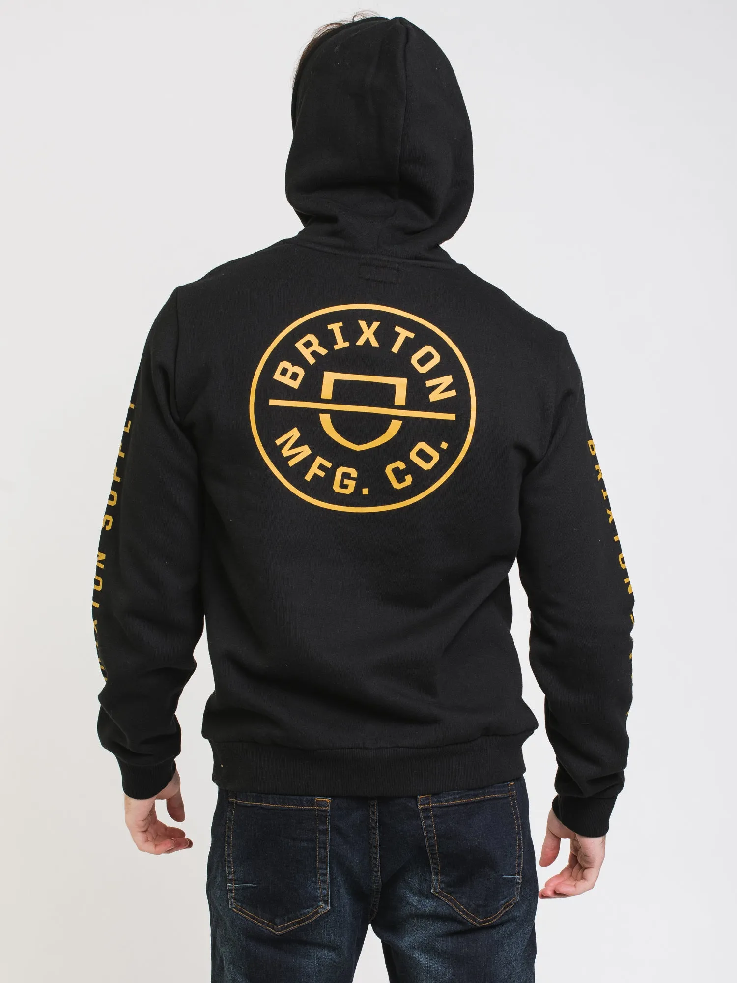 BRIXTON CREST PULLOVER HOODIE  - CLEARANCE