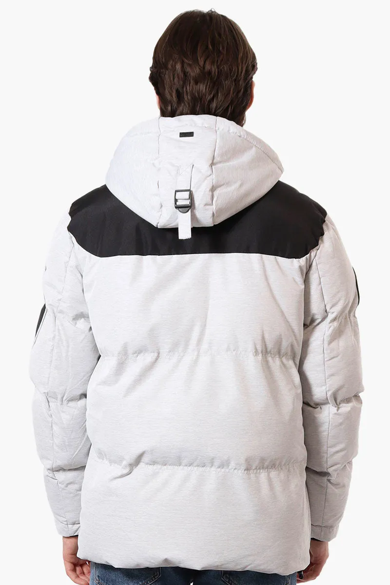 Canada Weather Gear Mouton Lined Bomber Jacket - White