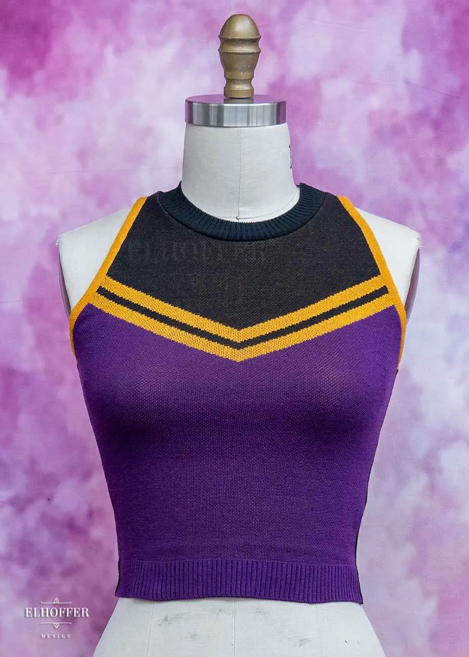 Caped Oracle Crop Top