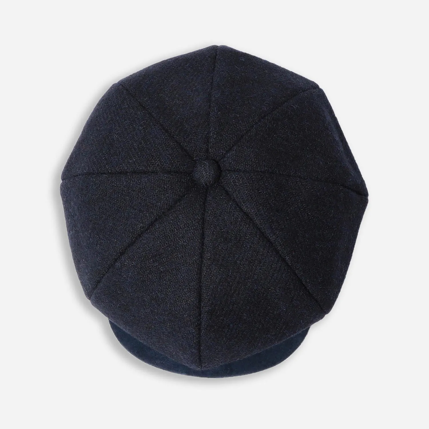 CASKET WOOL CAP - NAVY