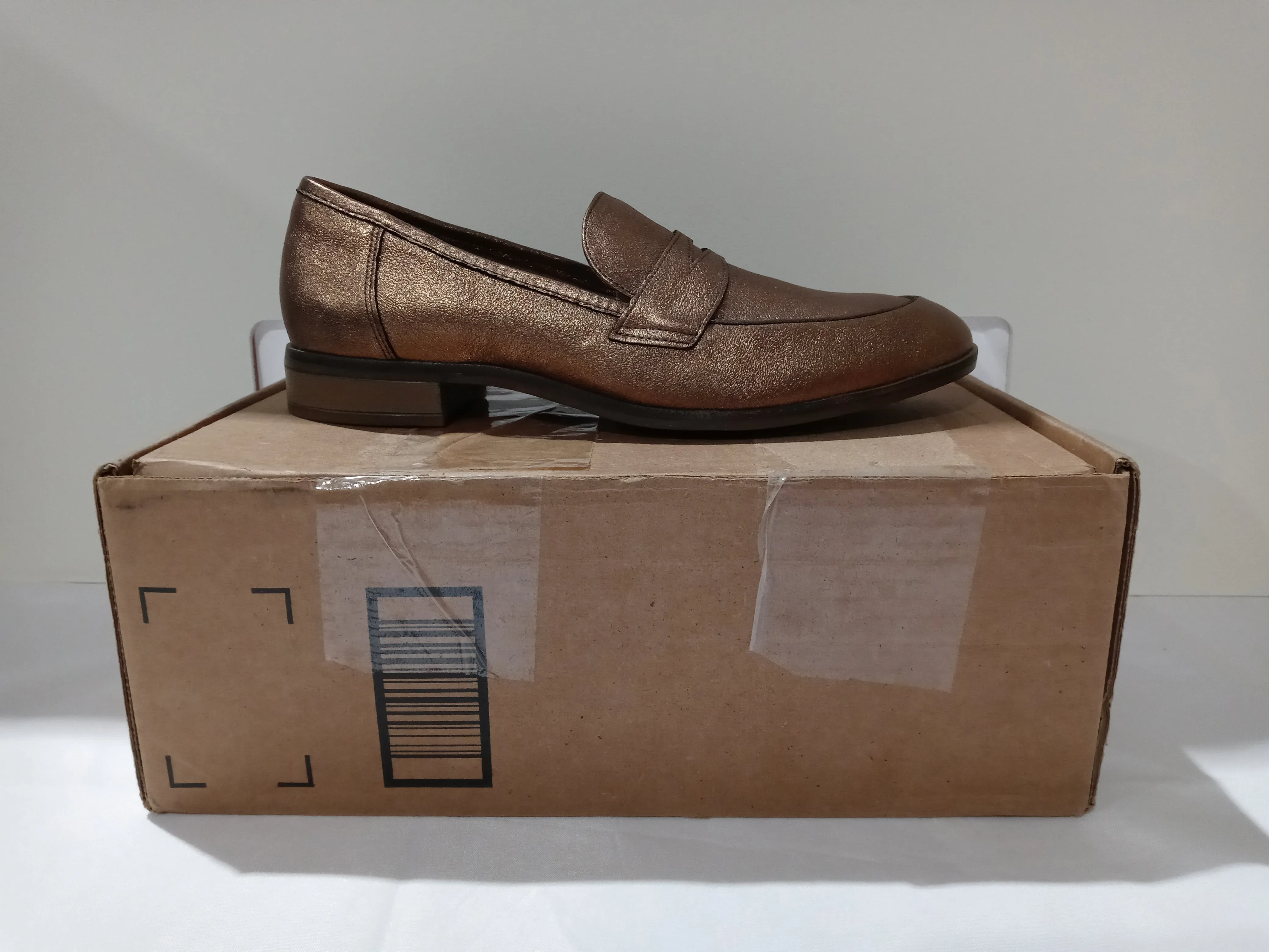 Clarks Trish Rose Metallic Leather 11 B (M)