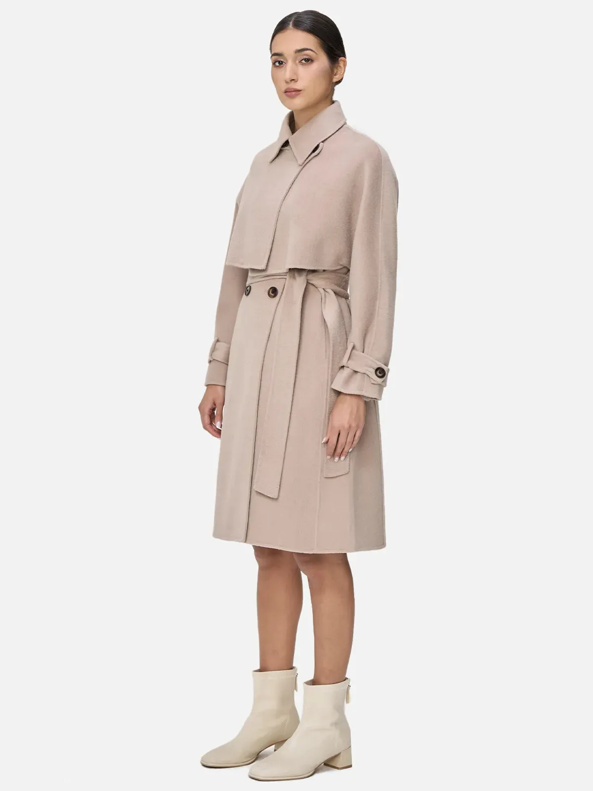 Classic Cashmere Overcoat Set