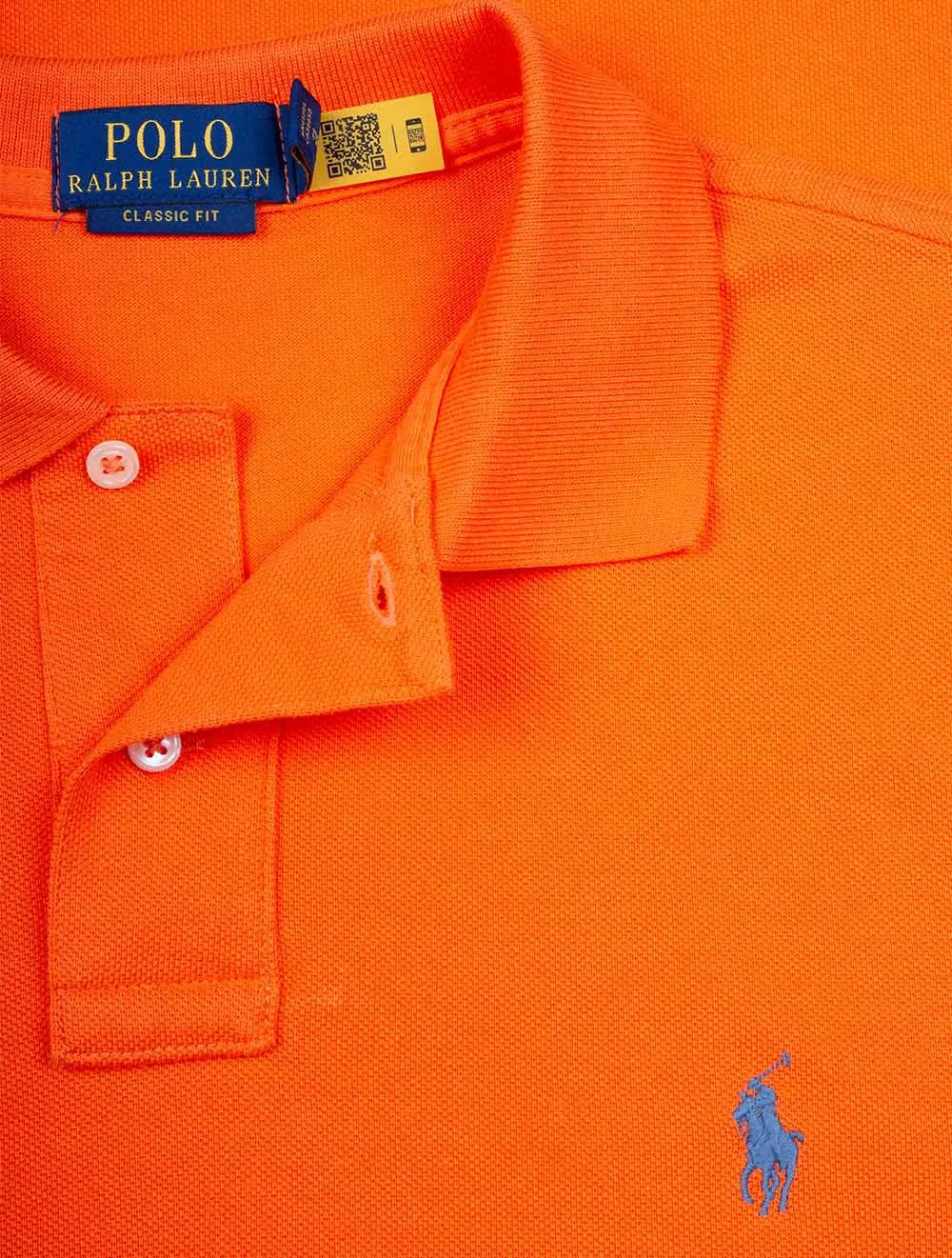 Classic Fit Polo Orange