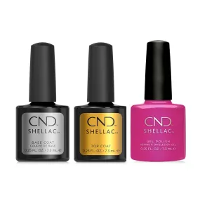 CND - Shellac Combo - Base, Top & Tutti Frutti