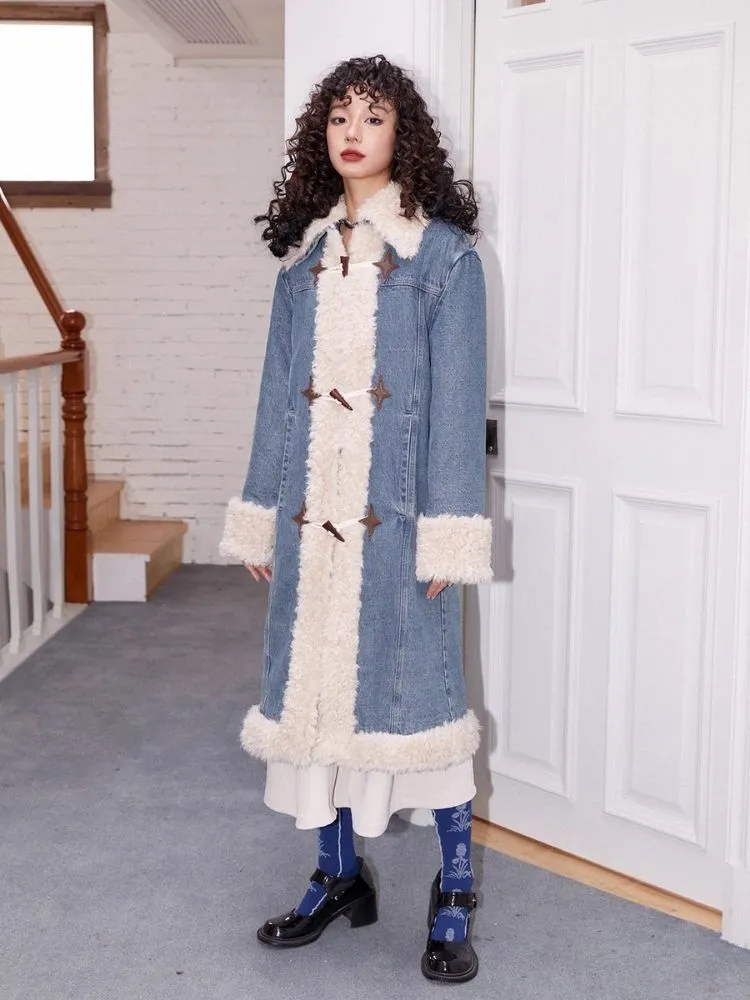 Cowboy Patchwork Fur Coat【s0000005132】