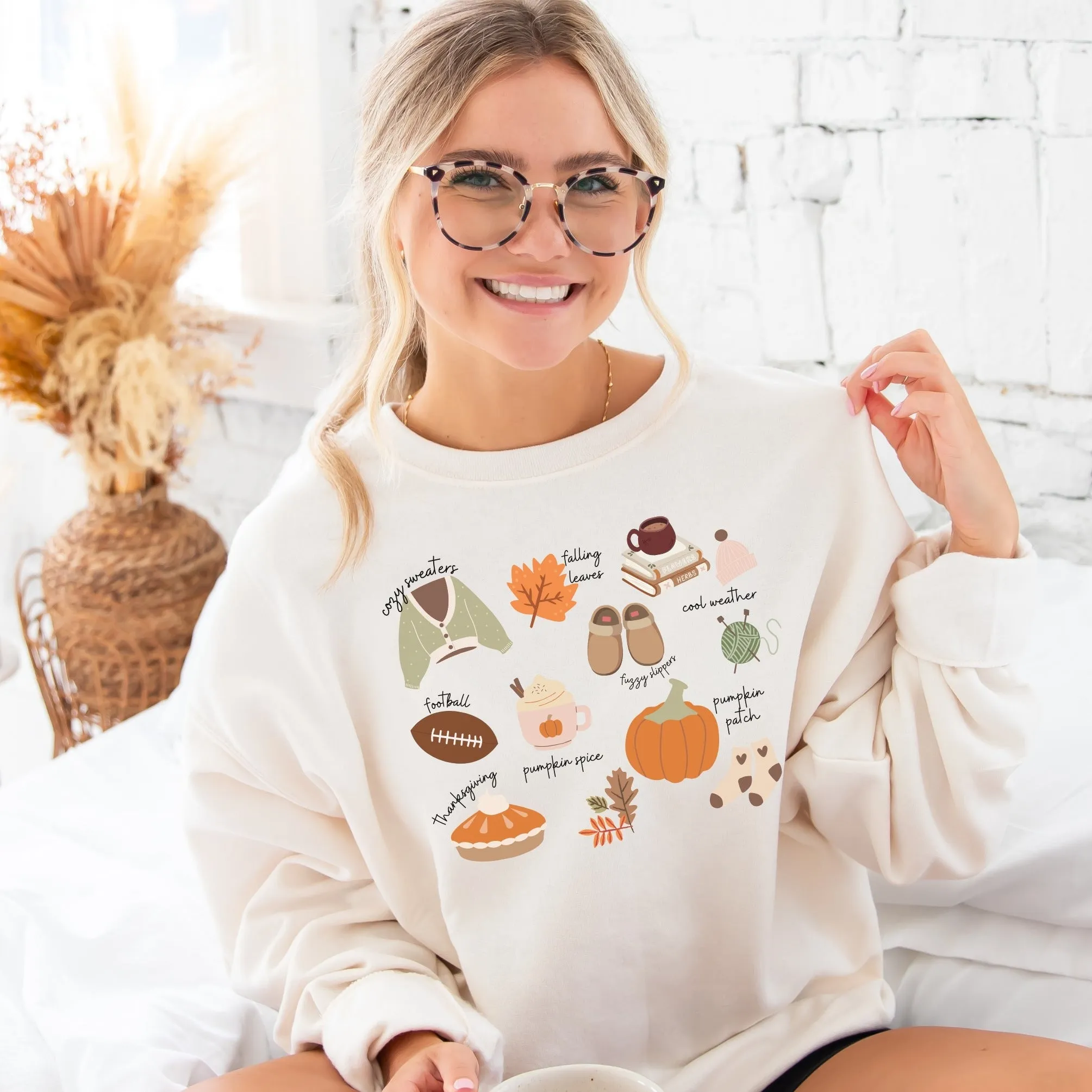 Cozy Fall Girl Sweatshirt