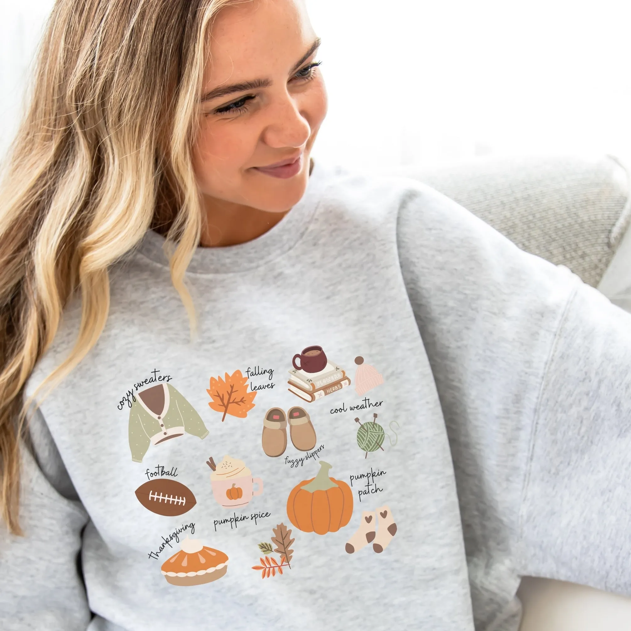 Cozy Fall Girl Sweatshirt