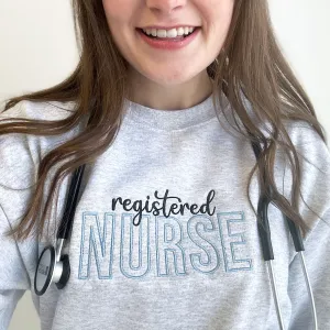 Custom Nurse Specialty Gemma Crewneck Sweatshirt