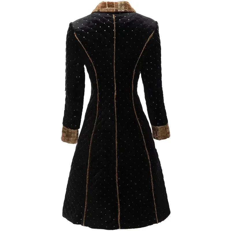 Double-breasted Women's Overcoat