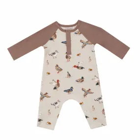 Ducks Raglan Henley Romper