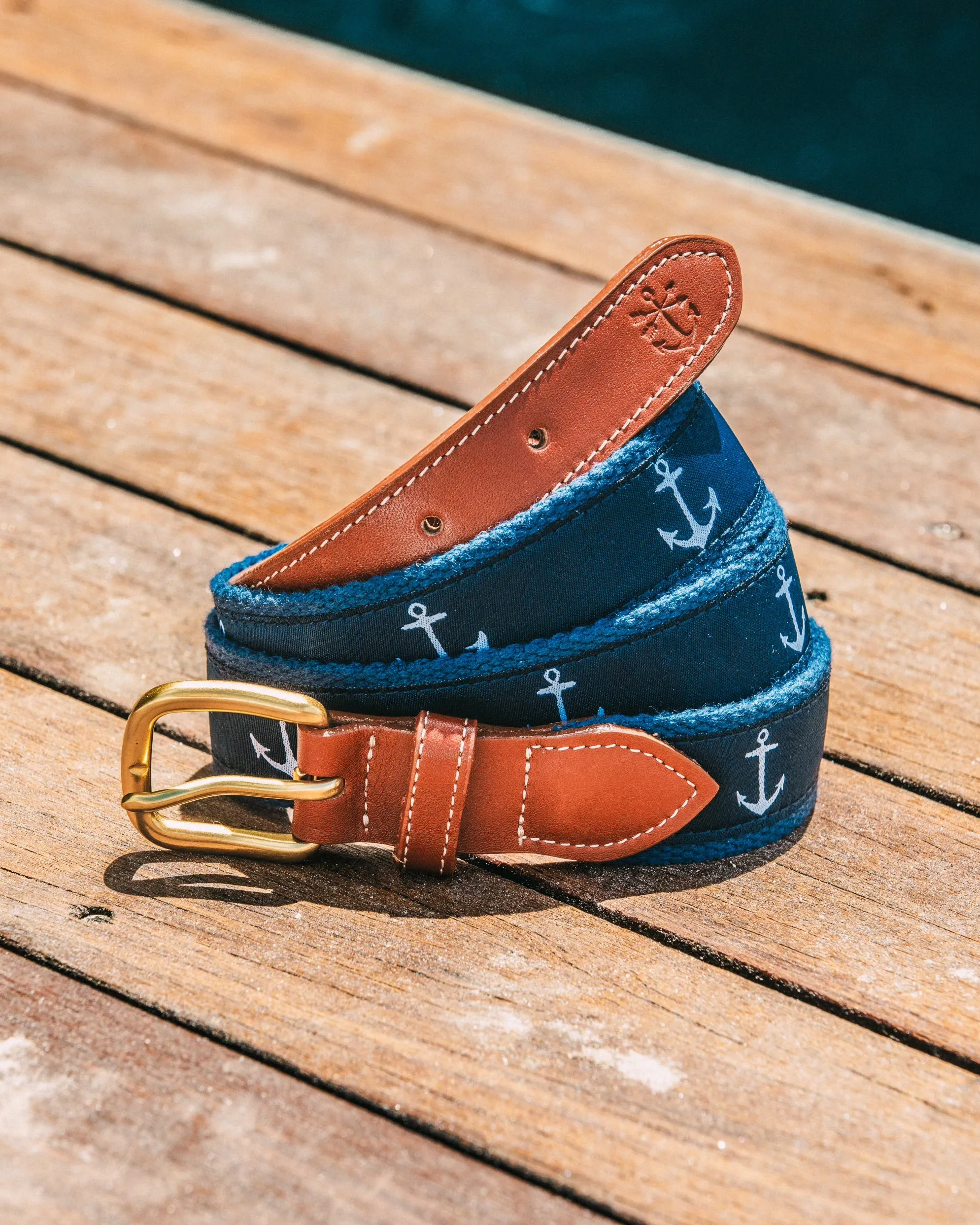 East Coast Anchor Ribbon Belt