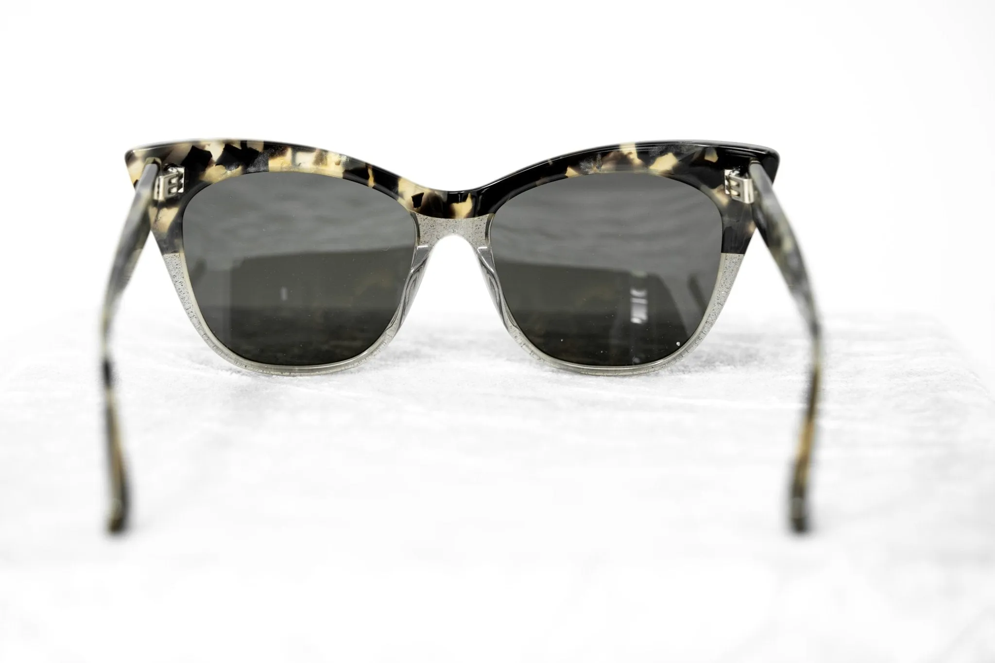 Erdem Ladies Sunglasses Cat Eye Marble and Grey EDM22C3SUN