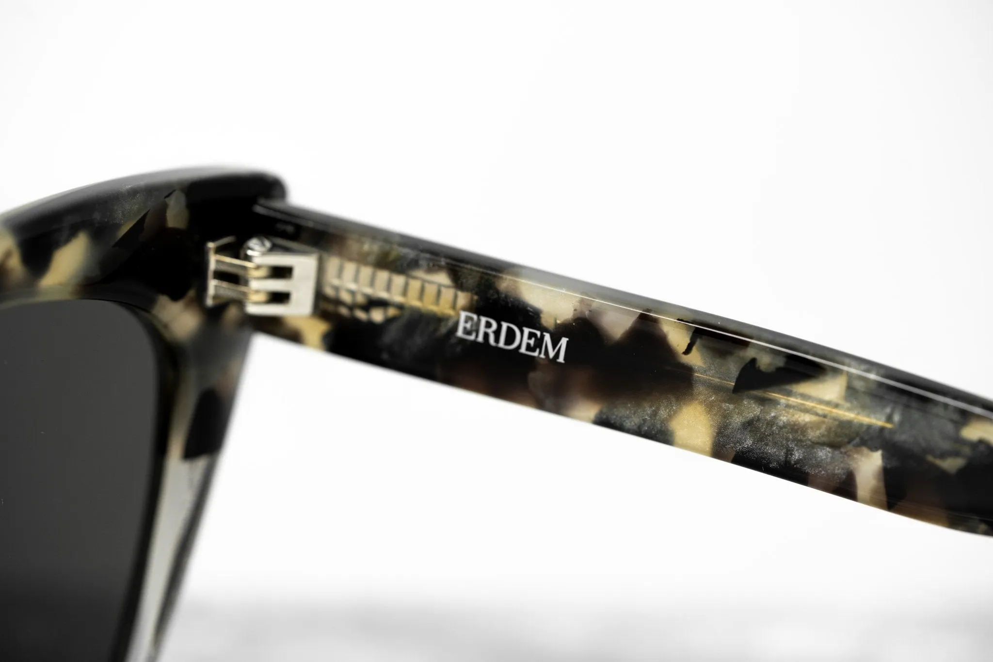 Erdem Ladies Sunglasses Cat Eye Marble and Grey EDM22C3SUN