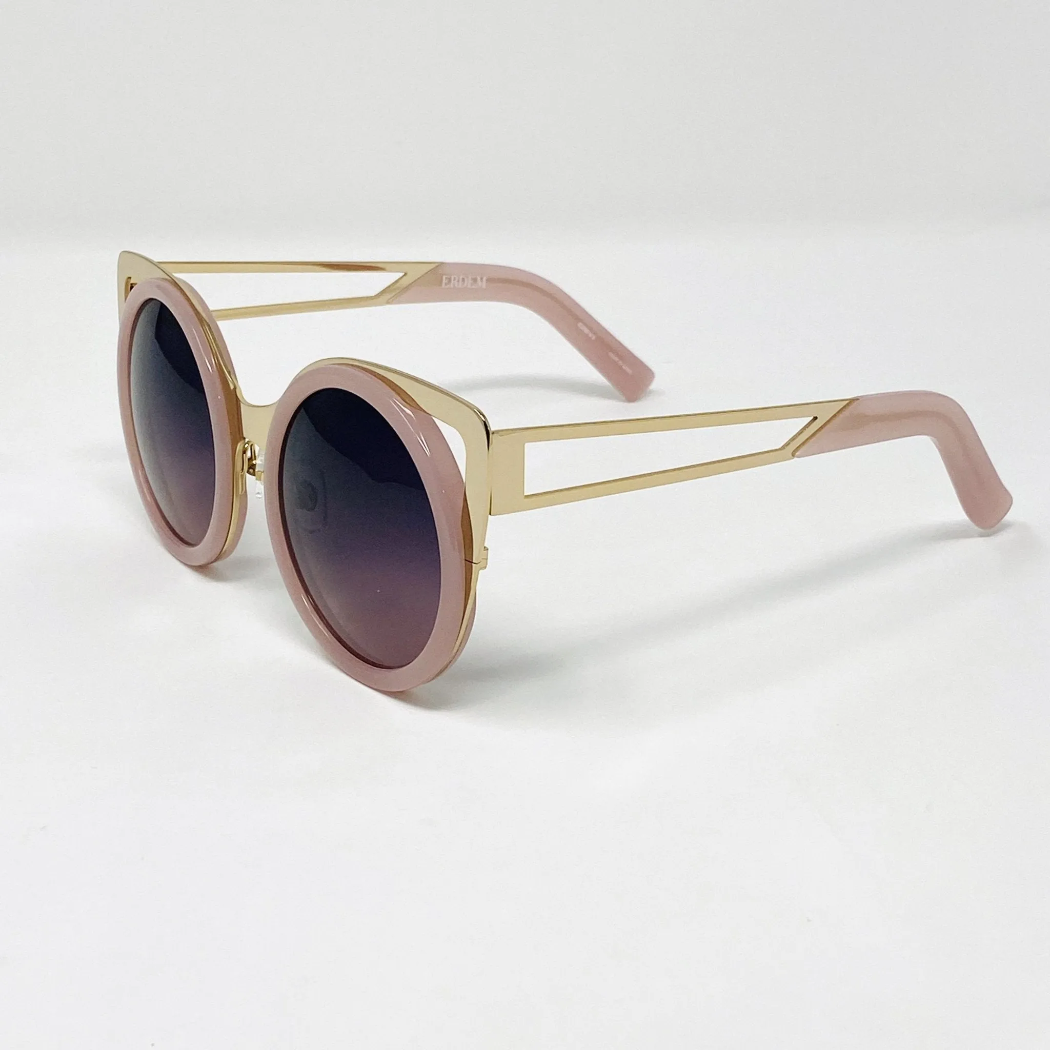 Erdem Sunglasses Cat Eye Light Pink and Pink