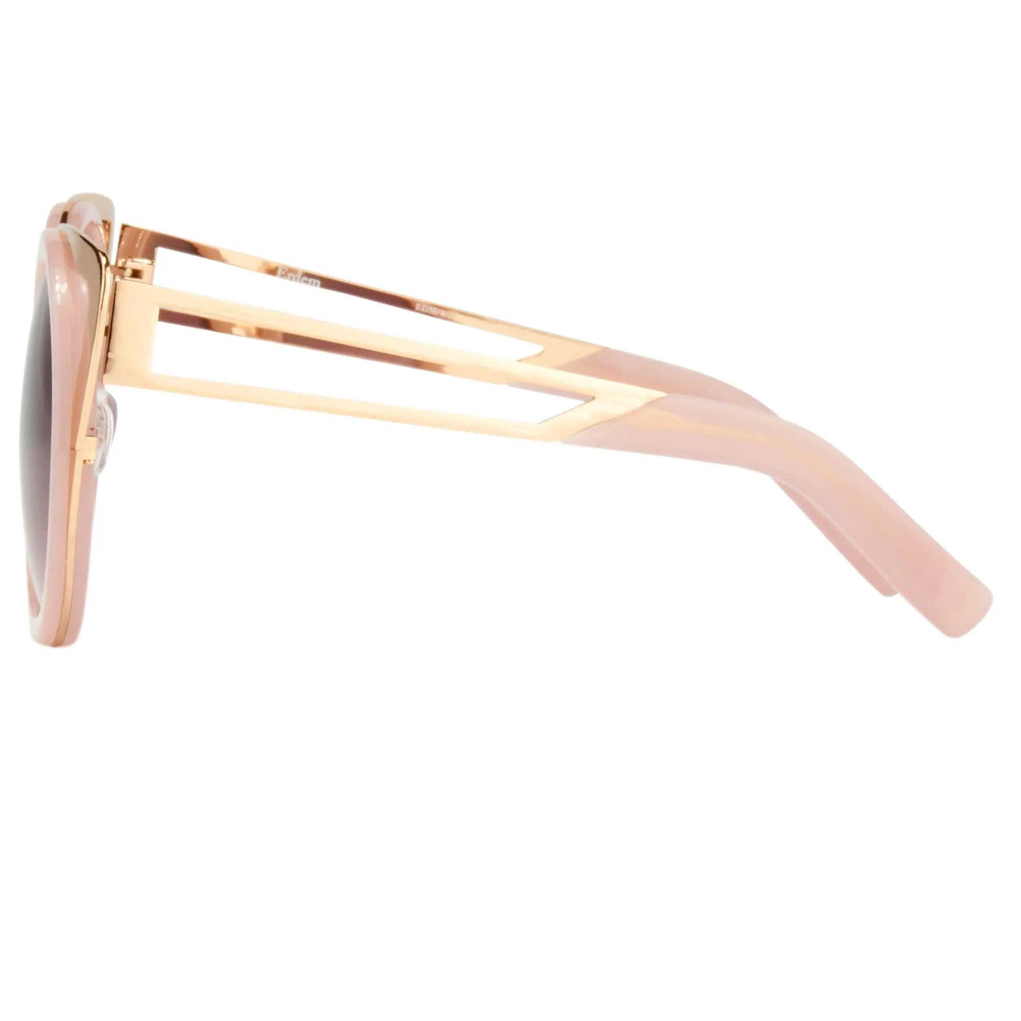 Erdem Sunglasses Cat Eye Light Pink and Pink