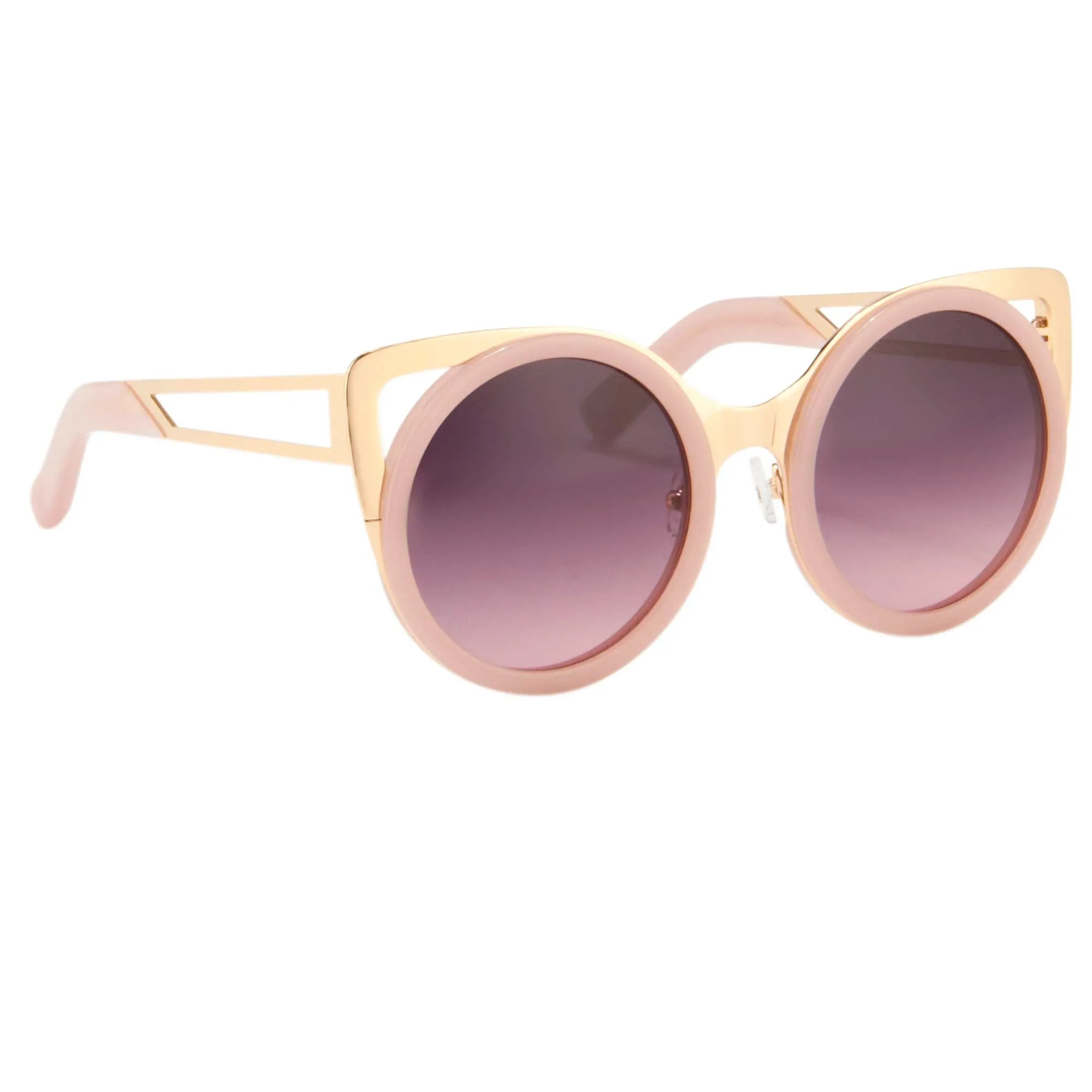 Erdem Sunglasses Cat Eye Light Pink and Pink