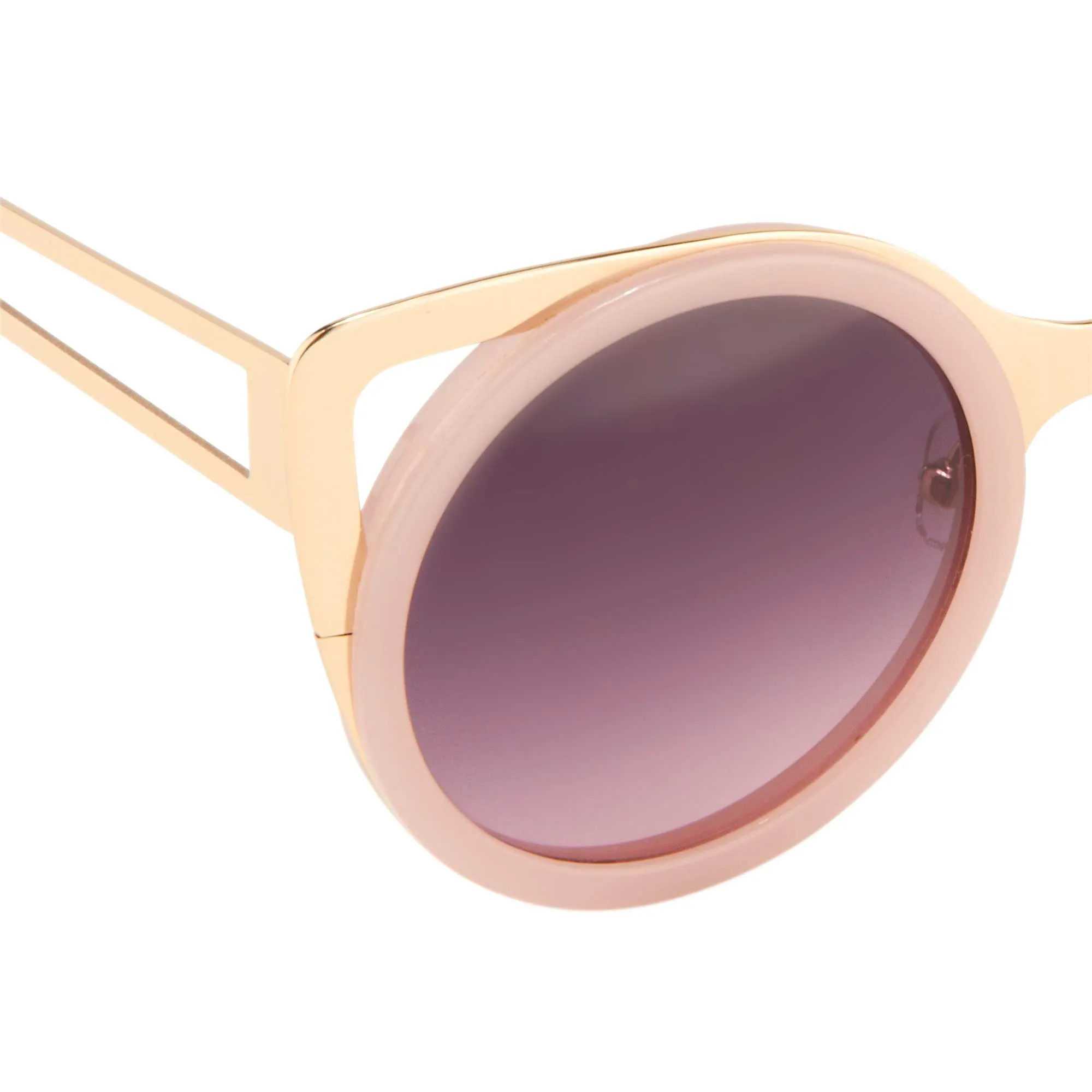 Erdem Sunglasses Cat Eye Light Pink and Pink