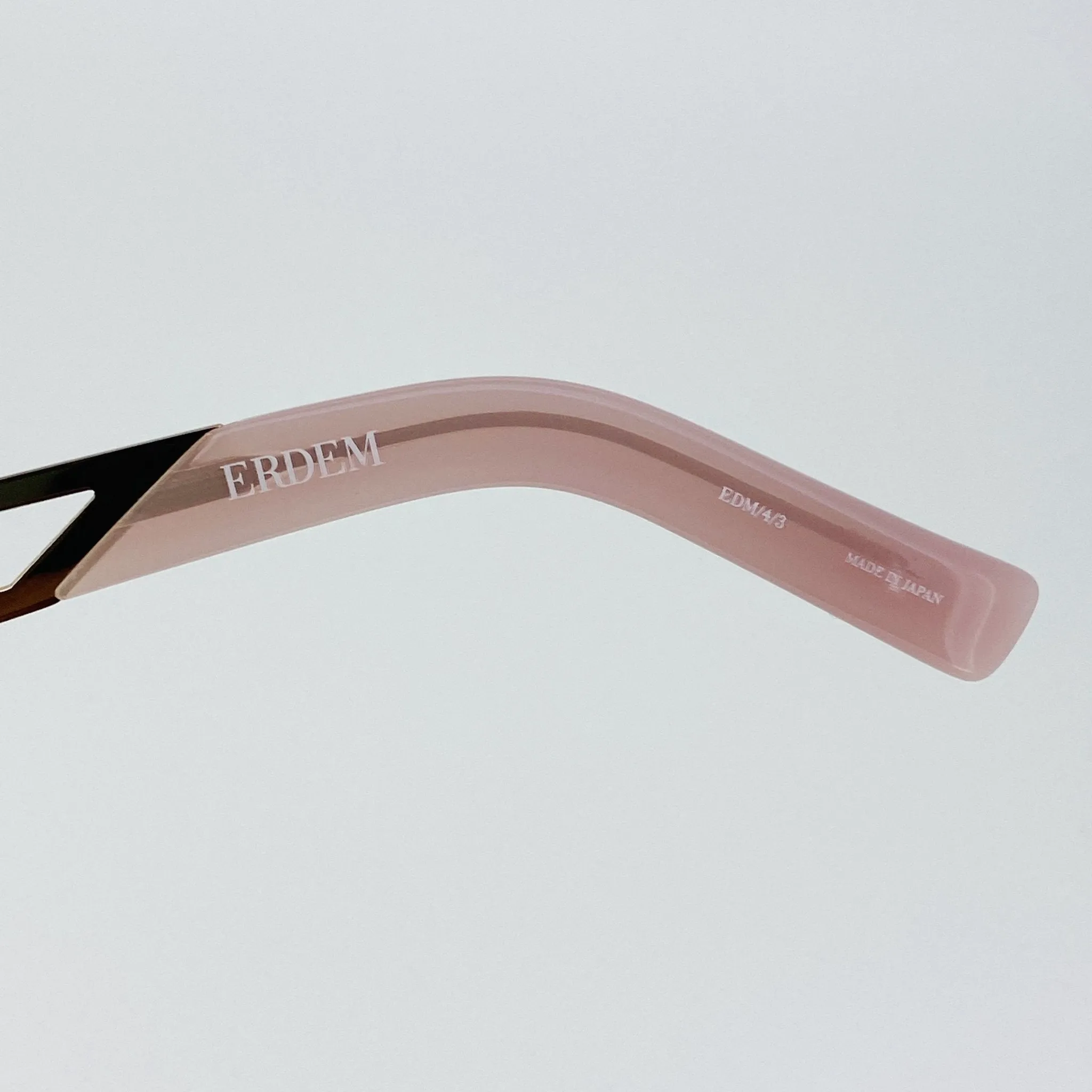 Erdem Sunglasses Cat Eye Light Pink and Pink