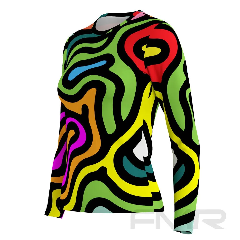 FMR Kaleidoscopic Women's Long Sleeve T-Shirt