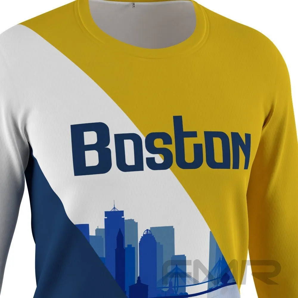 FMR Men's Boston Long Sleeve Running Shirt