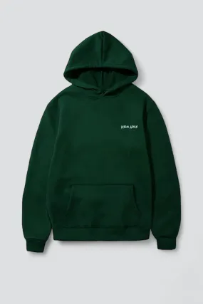 Forest Green Embroidered New York Chest Logo Hoodie 2