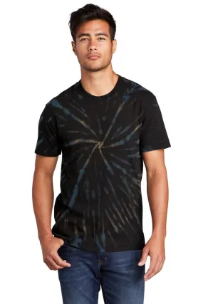 Galaxy Black Unisex Tie-Dye Tee