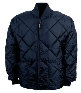 GAME SPORTSWEAR - The Bravest Diamond Quilted Jacket, Navy