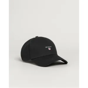 GANT COTTON TWILL SPORTS CAP BLACK