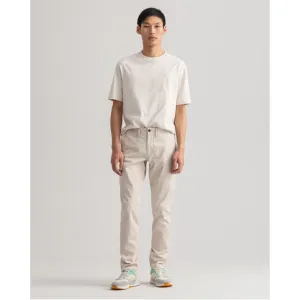 GANT Hallden Slim Fit 100% Organic Cotton Twill Chinos 1500038 - Putty