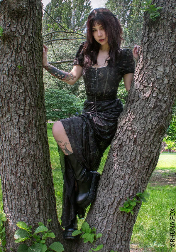 Ghosted Woods | MAXI SKIRT*