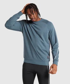 Gymshark Recess Crew Sweatshirt - Teal