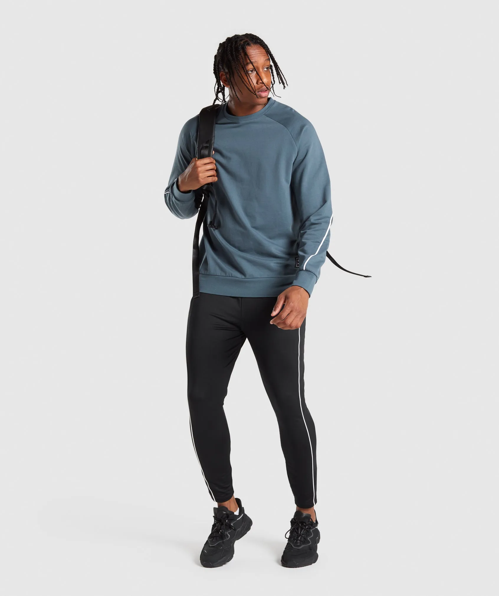 Gymshark Recess Crew Sweatshirt - Teal