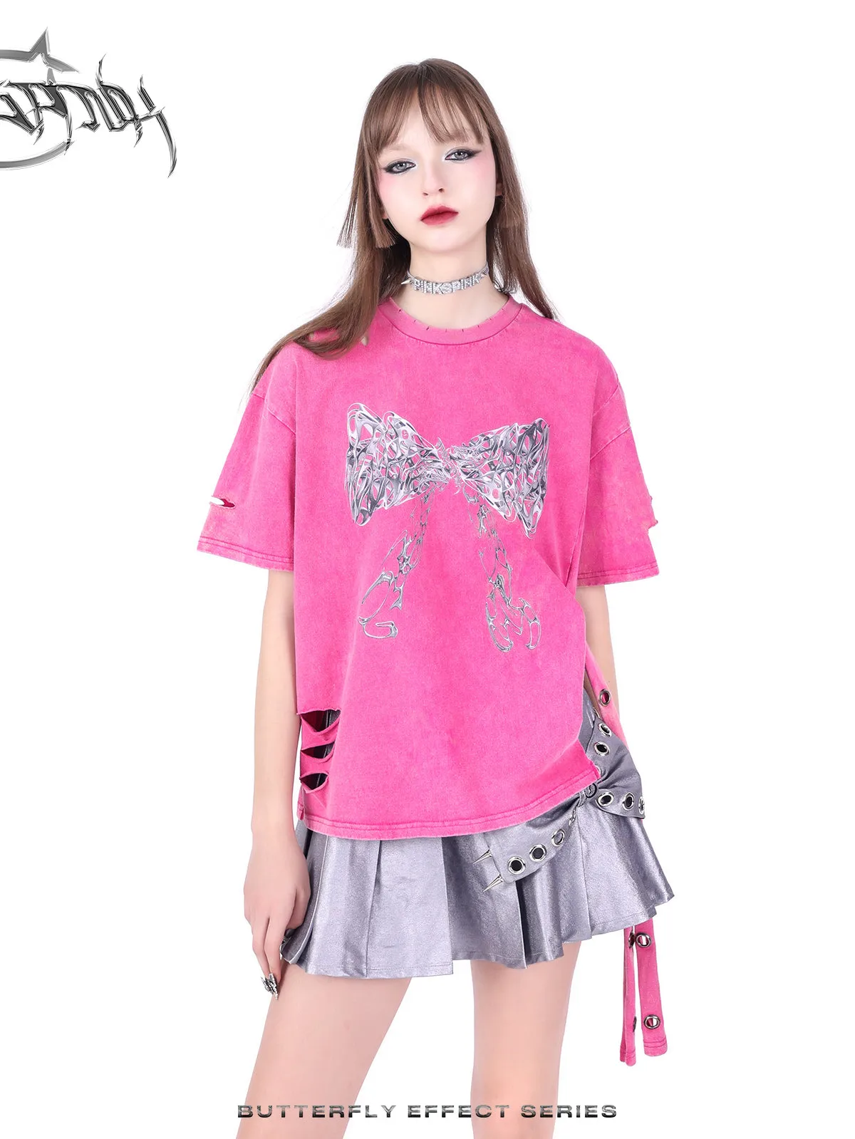 HARD BARBIE heavy-washed tee