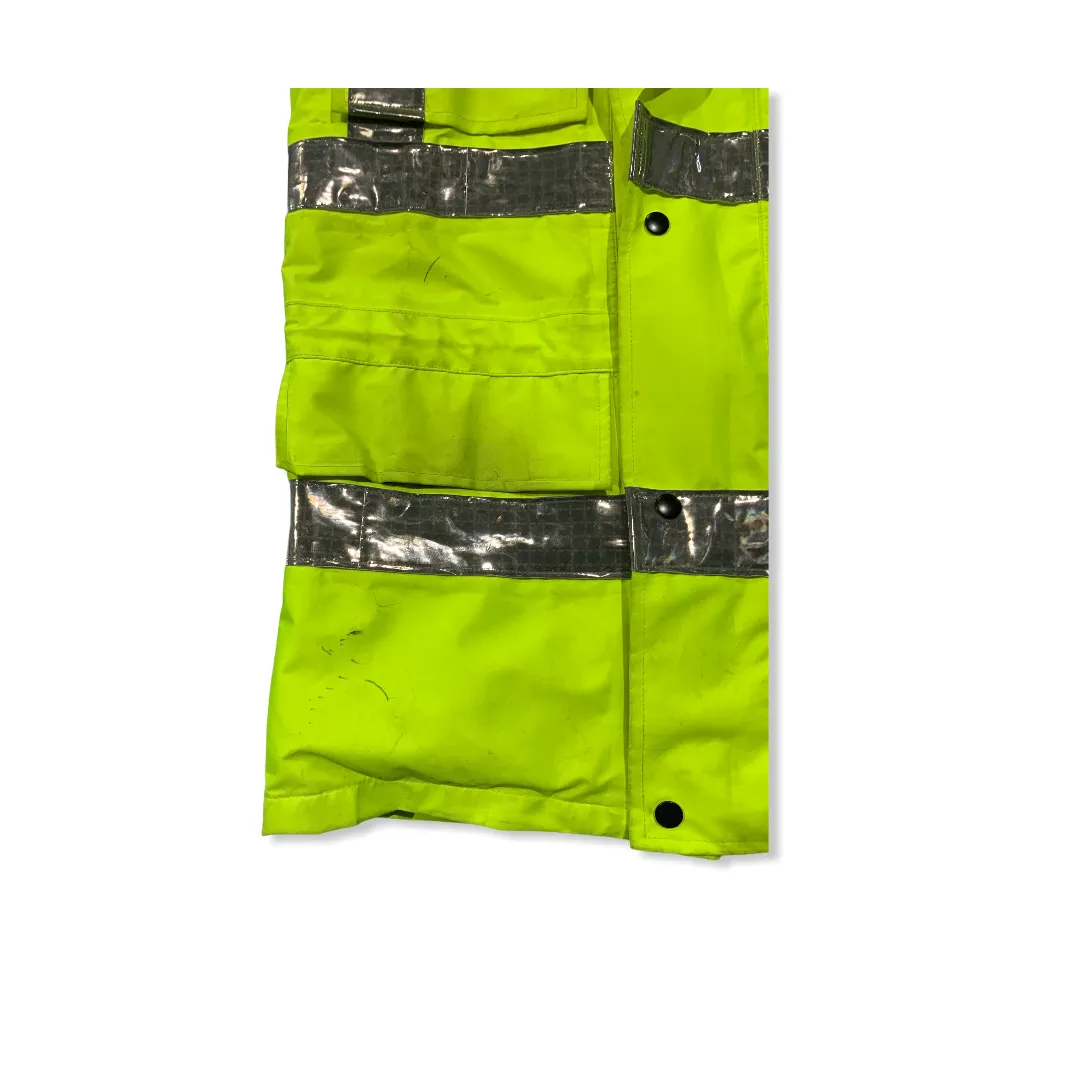 Hi Vis Jacket Waterproof Rain Coat Security Dog Handler HVPC10B