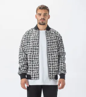 HT Zane Bomber Jacket Black/White